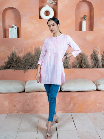 Chikankari Top