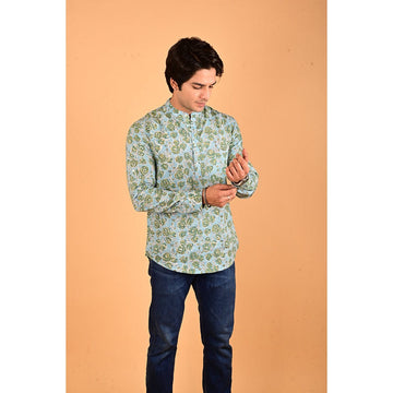 Hand Block Printed Kurta Shirt