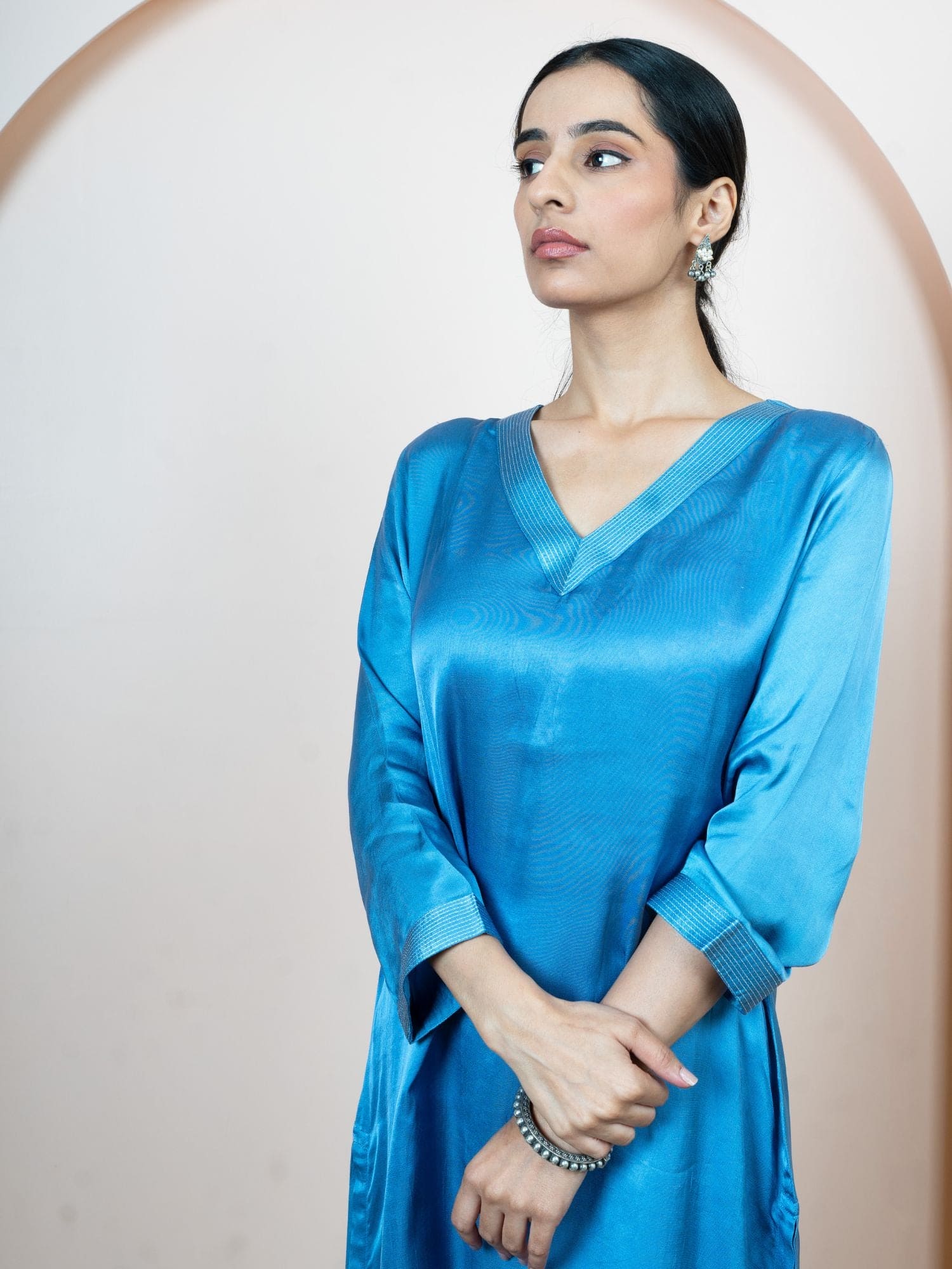Modal Satin Kurta
