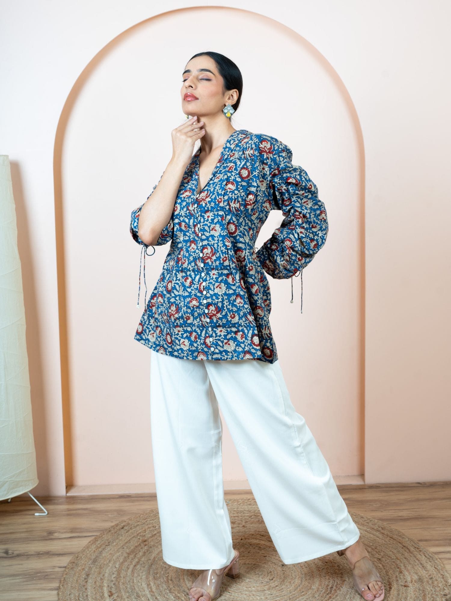 Hand Block Print Top