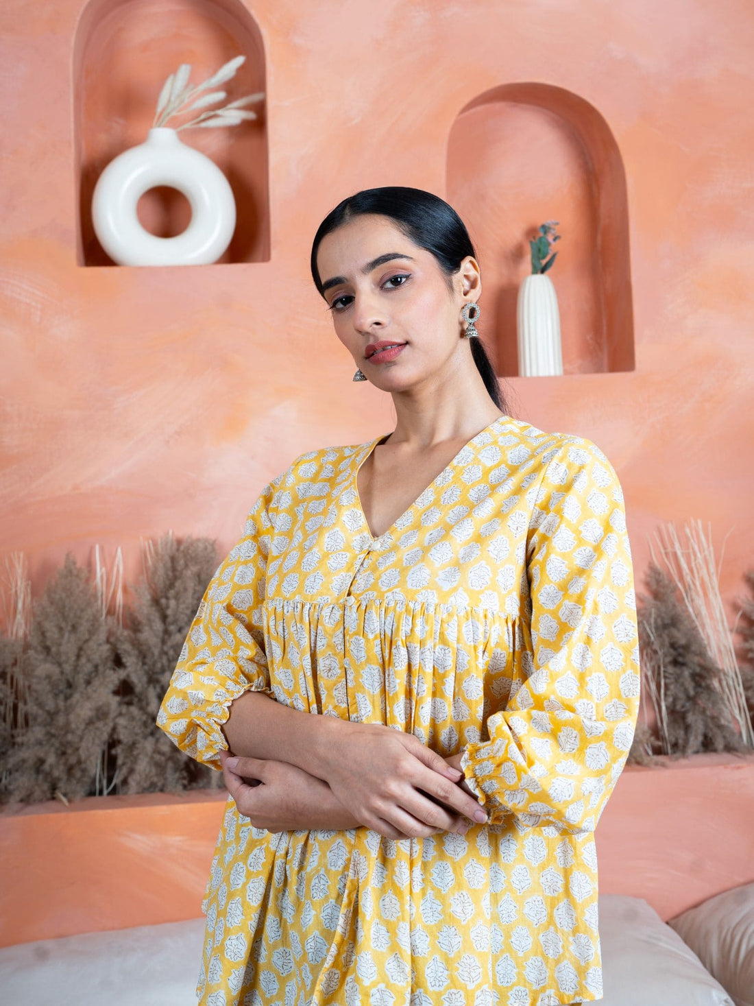 Hand Block Print Top