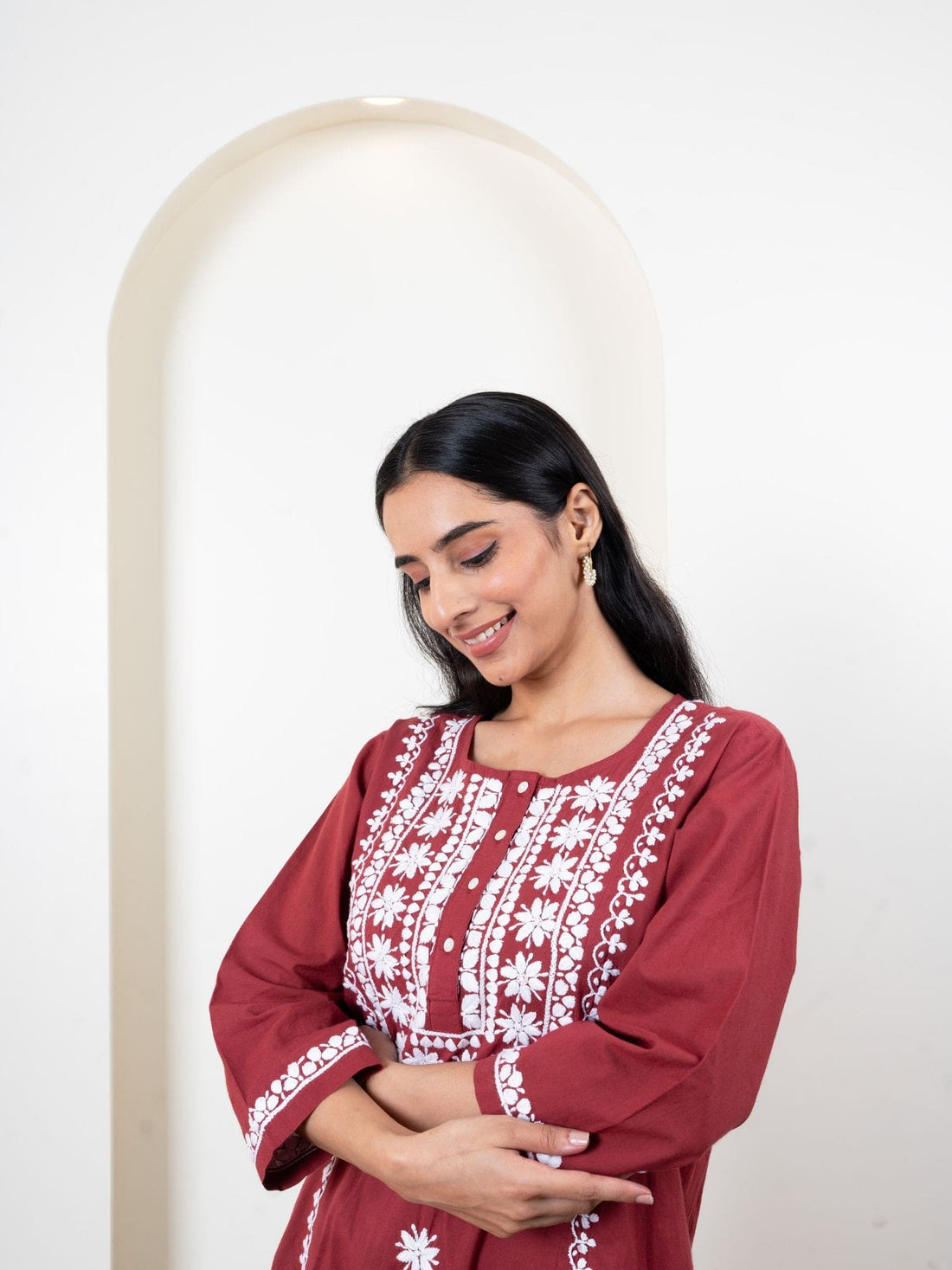 Chikankari Pant Set
